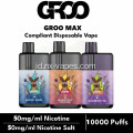 Groo max 10k puff Vape sekali pakai Australia
